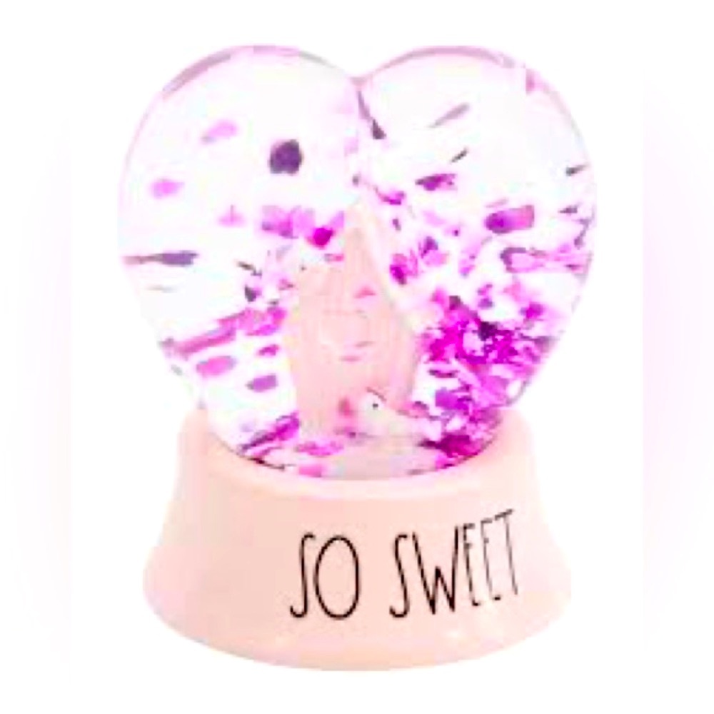 BN In Box Rae Dunn So Sweet Gloss Snow globe